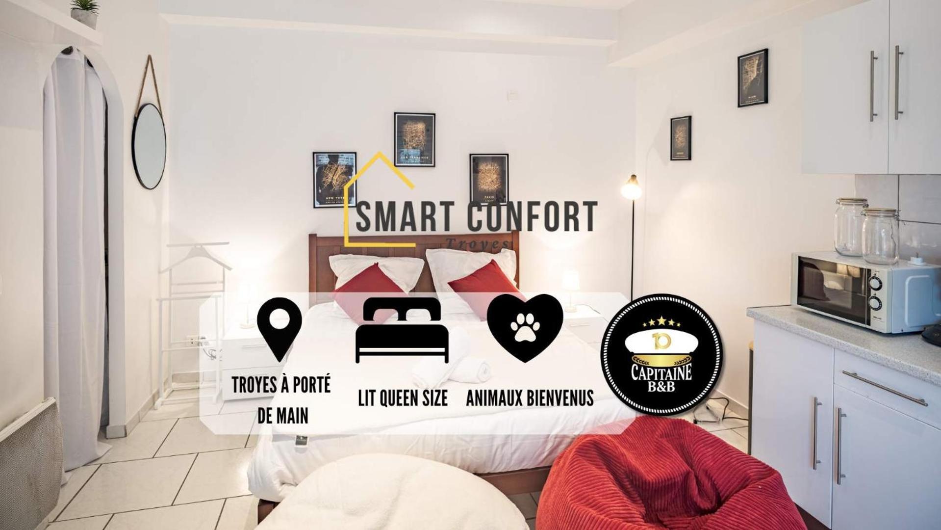 Smart Confort 1 - Studio Confort Et Style Труа Экстерьер фото